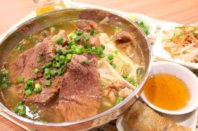 辛口麺のセット